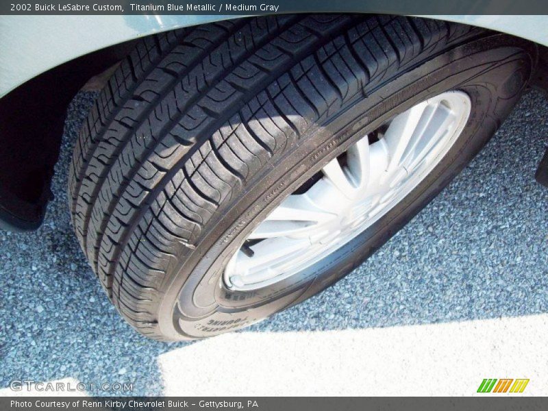Titanium Blue Metallic / Medium Gray 2002 Buick LeSabre Custom