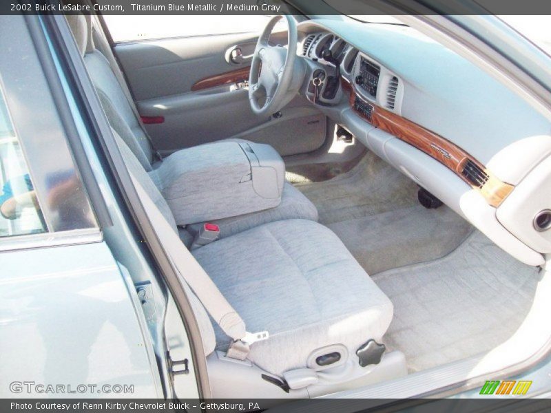 Titanium Blue Metallic / Medium Gray 2002 Buick LeSabre Custom