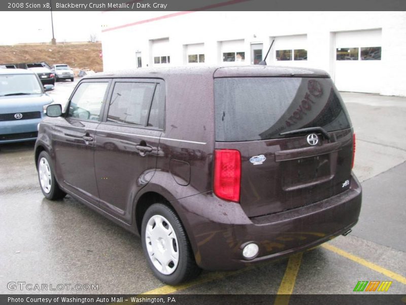 Blackberry Crush Metallic / Dark Gray 2008 Scion xB