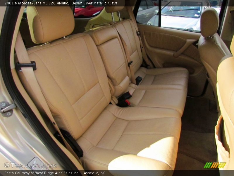 Desert Silver Metallic / Java 2001 Mercedes-Benz ML 320 4Matic