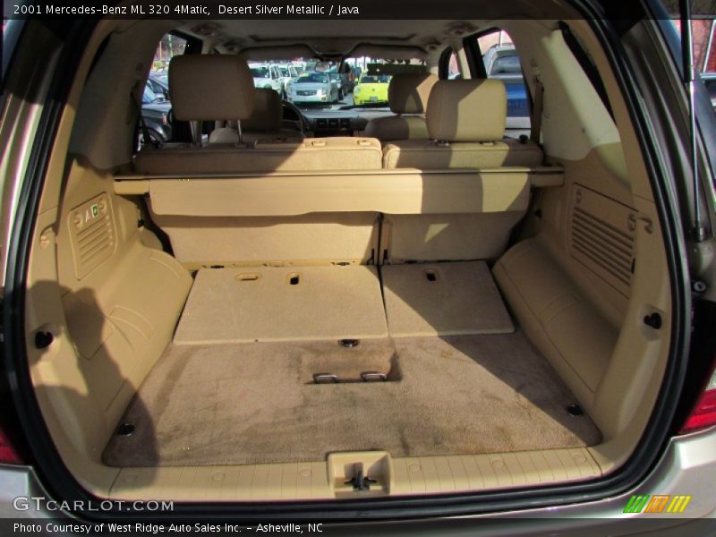 Desert Silver Metallic / Java 2001 Mercedes-Benz ML 320 4Matic