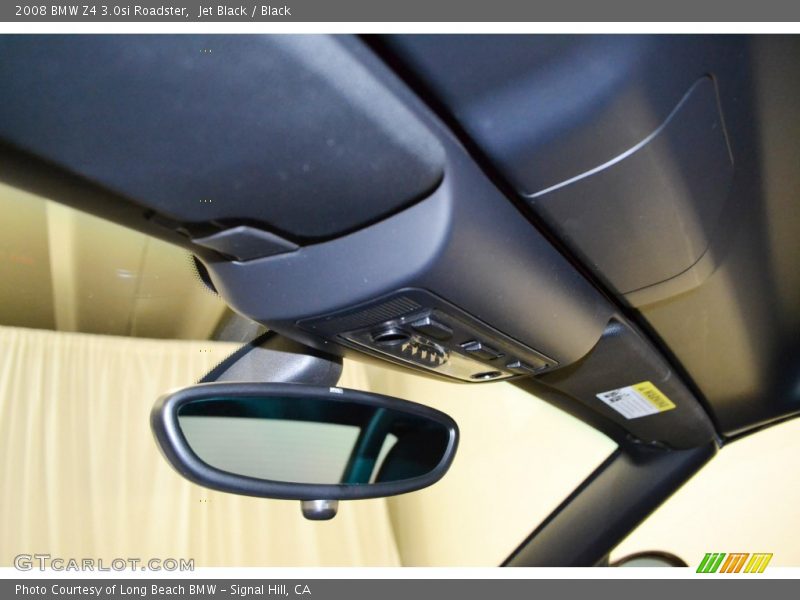 Jet Black / Black 2008 BMW Z4 3.0si Roadster