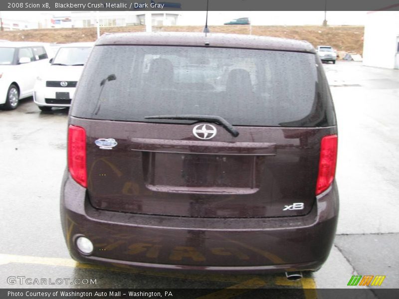 Blackberry Crush Metallic / Dark Gray 2008 Scion xB