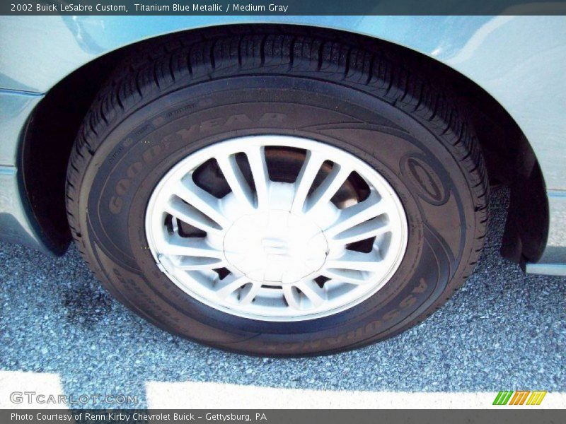 Titanium Blue Metallic / Medium Gray 2002 Buick LeSabre Custom