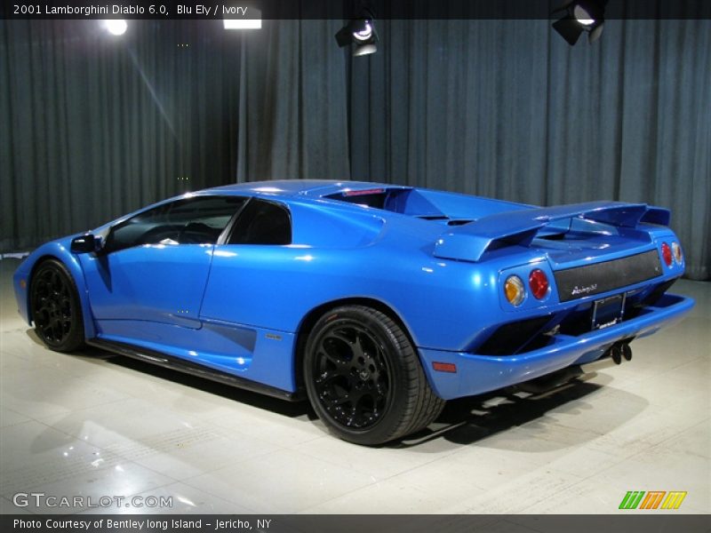 Blu Ely / Ivory 2001 Lamborghini Diablo 6.0