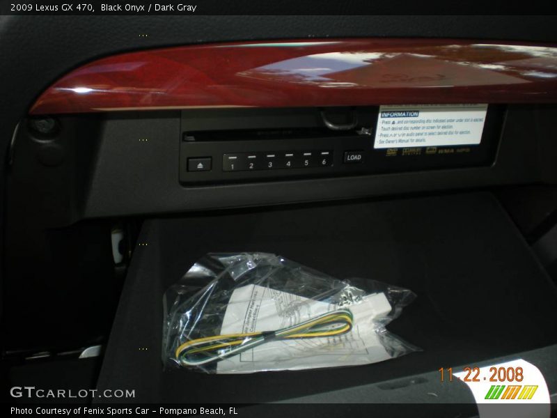 Black Onyx / Dark Gray 2009 Lexus GX 470