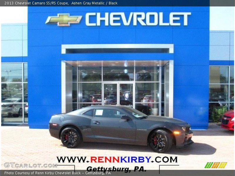 Ashen Gray Metallic / Black 2013 Chevrolet Camaro SS/RS Coupe