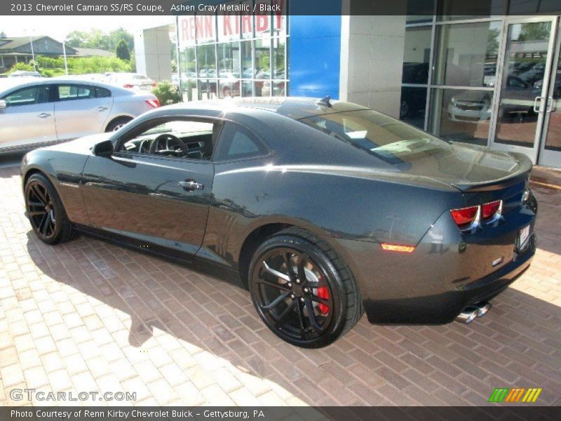 Ashen Gray Metallic / Black 2013 Chevrolet Camaro SS/RS Coupe