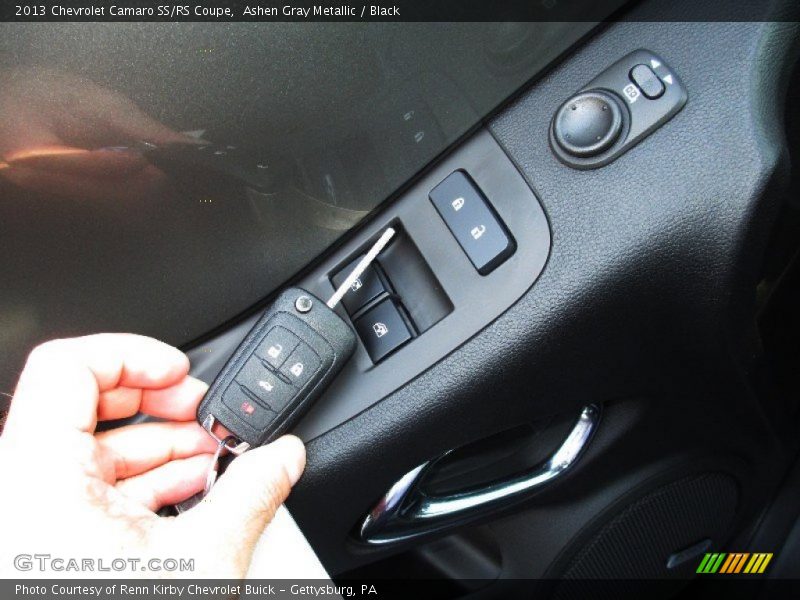 Ashen Gray Metallic / Black 2013 Chevrolet Camaro SS/RS Coupe