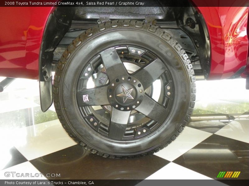 Salsa Red Pearl / Graphite Gray 2008 Toyota Tundra Limited CrewMax 4x4