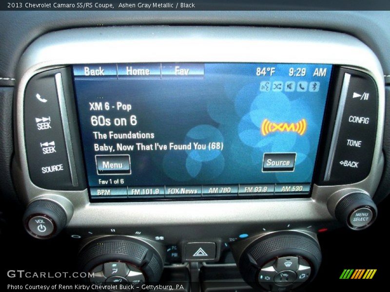 Controls of 2013 Camaro SS/RS Coupe