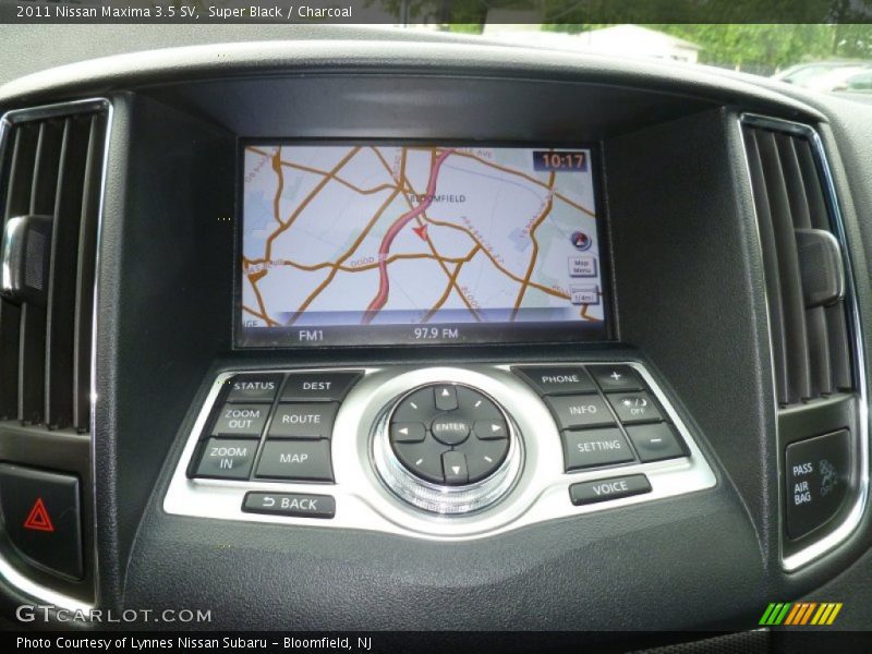 Super Black / Charcoal 2011 Nissan Maxima 3.5 SV