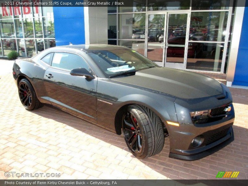 Ashen Gray Metallic / Black 2013 Chevrolet Camaro SS/RS Coupe