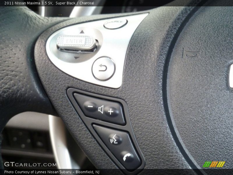 Super Black / Charcoal 2011 Nissan Maxima 3.5 SV