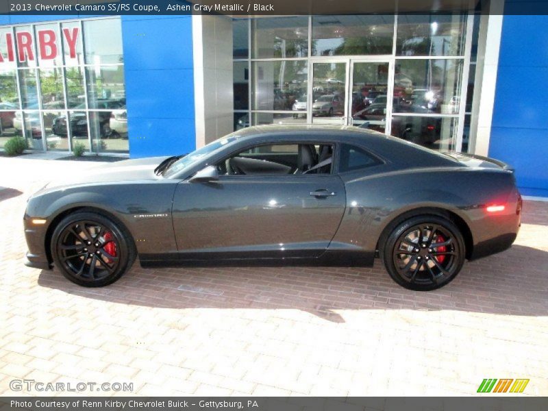 Ashen Gray Metallic / Black 2013 Chevrolet Camaro SS/RS Coupe