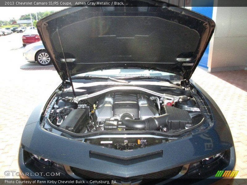 Ashen Gray Metallic / Black 2013 Chevrolet Camaro SS/RS Coupe