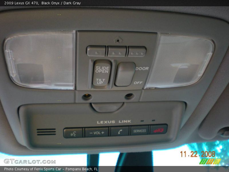 Black Onyx / Dark Gray 2009 Lexus GX 470