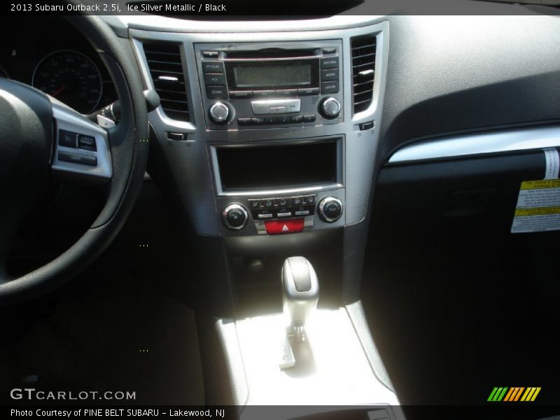 Ice Silver Metallic / Black 2013 Subaru Outback 2.5i