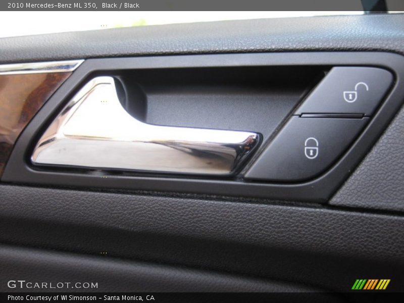 Black / Black 2010 Mercedes-Benz ML 350