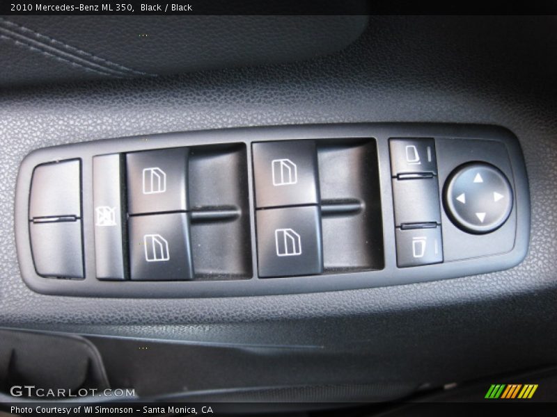 Black / Black 2010 Mercedes-Benz ML 350