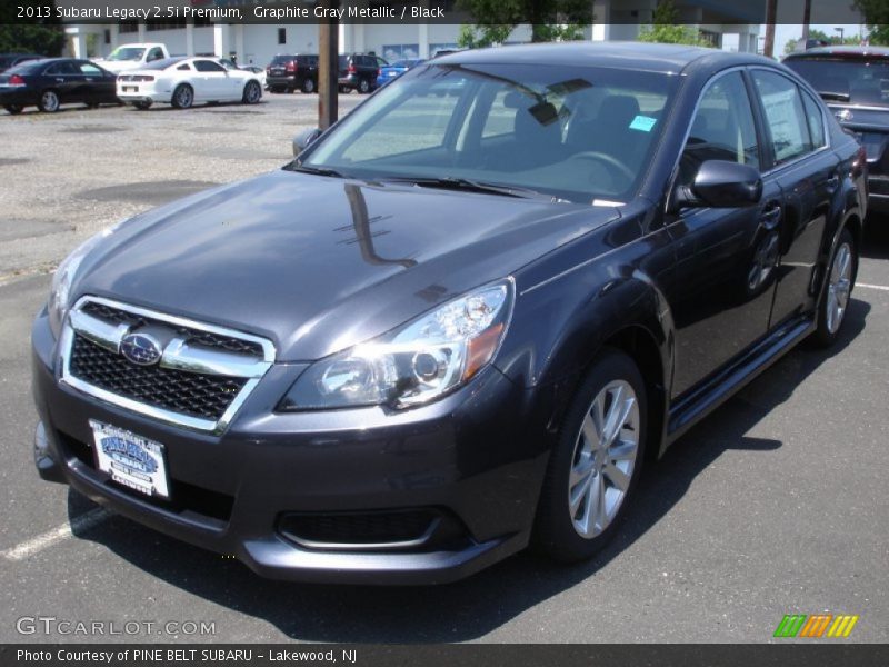 Graphite Gray Metallic / Black 2013 Subaru Legacy 2.5i Premium