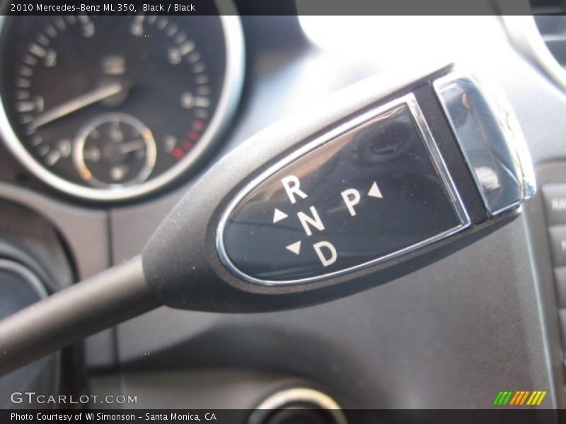 Black / Black 2010 Mercedes-Benz ML 350