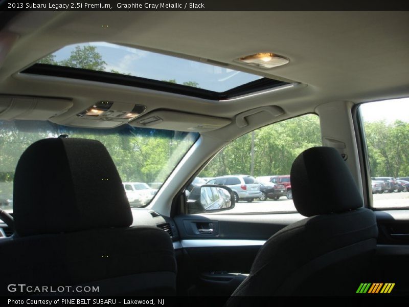 Graphite Gray Metallic / Black 2013 Subaru Legacy 2.5i Premium