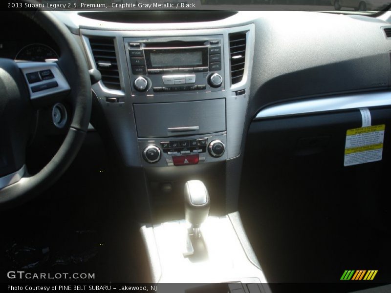 Graphite Gray Metallic / Black 2013 Subaru Legacy 2.5i Premium