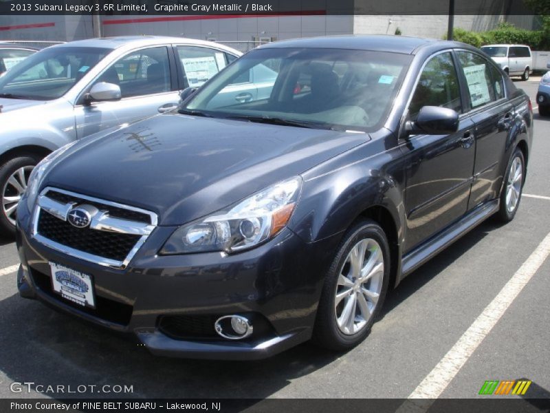 Graphite Gray Metallic / Black 2013 Subaru Legacy 3.6R Limited