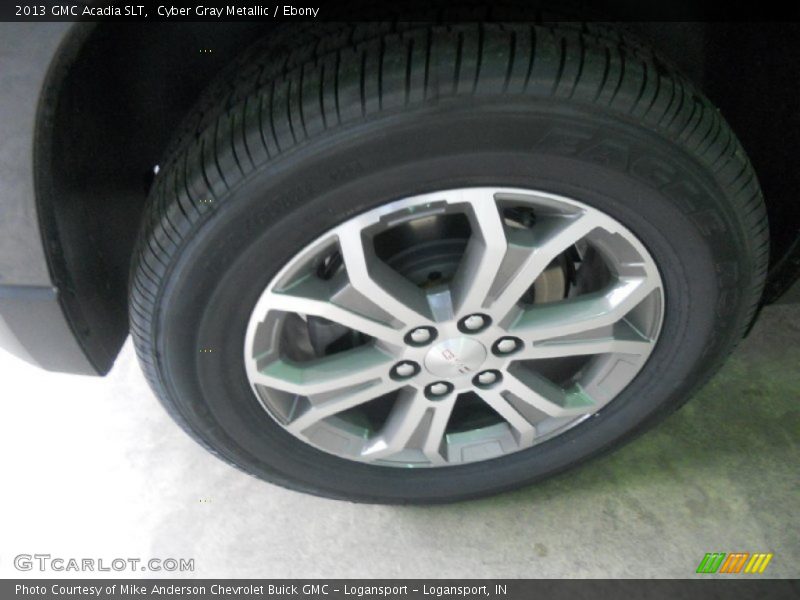 Cyber Gray Metallic / Ebony 2013 GMC Acadia SLT