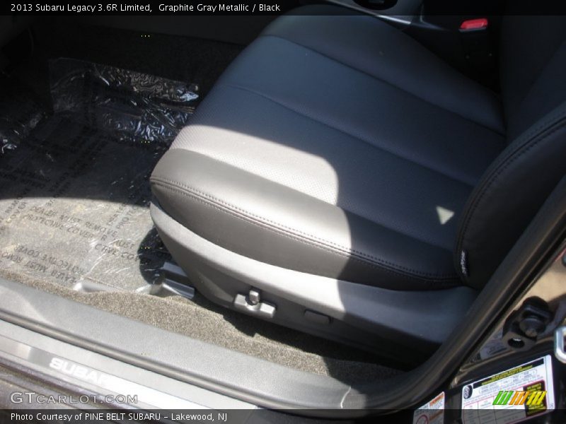 Graphite Gray Metallic / Black 2013 Subaru Legacy 3.6R Limited