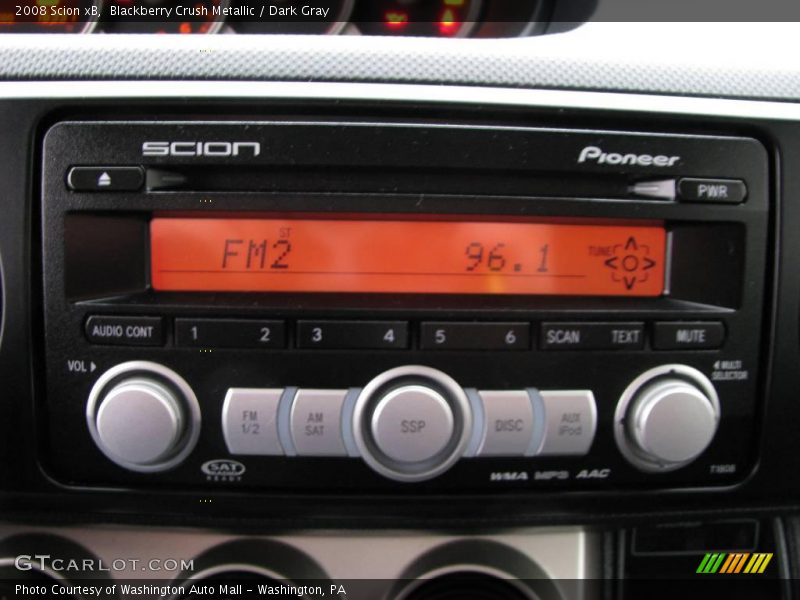 Blackberry Crush Metallic / Dark Gray 2008 Scion xB