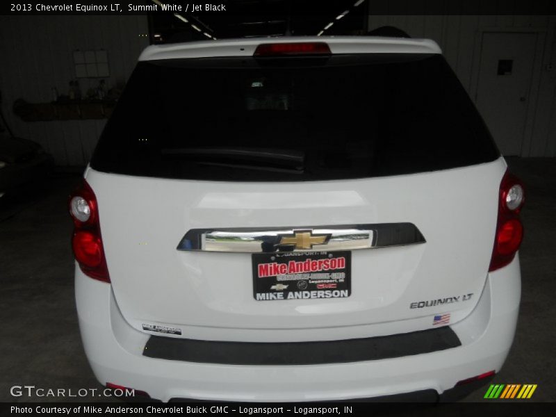 Summit White / Jet Black 2013 Chevrolet Equinox LT