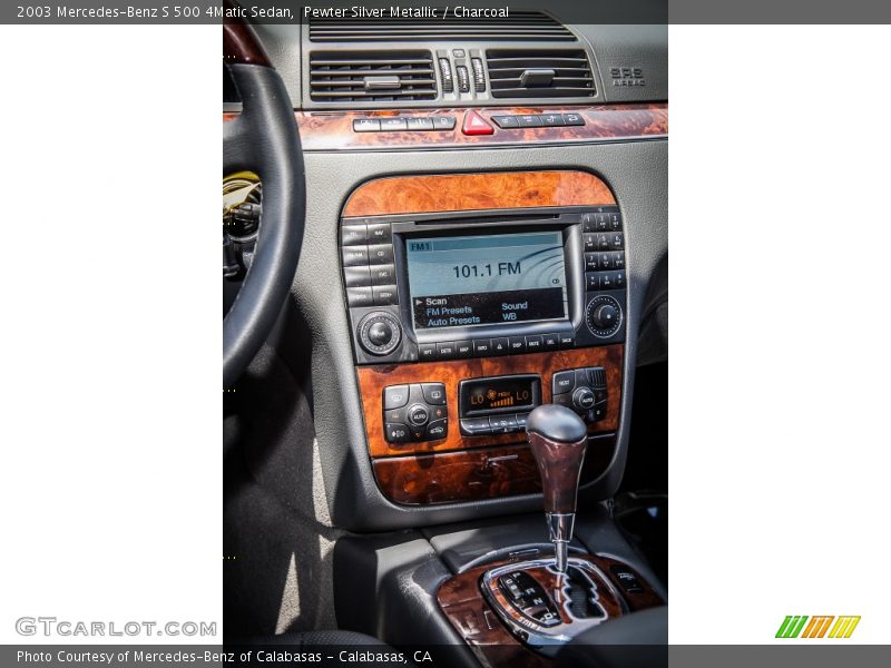 Pewter Silver Metallic / Charcoal 2003 Mercedes-Benz S 500 4Matic Sedan