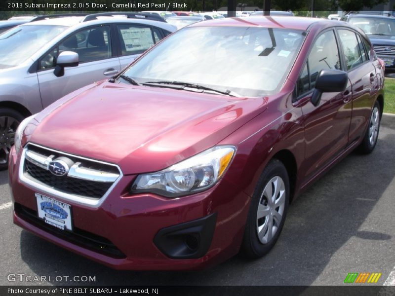 Camellia Red Pearl / Black 2013 Subaru Impreza 2.0i 5 Door