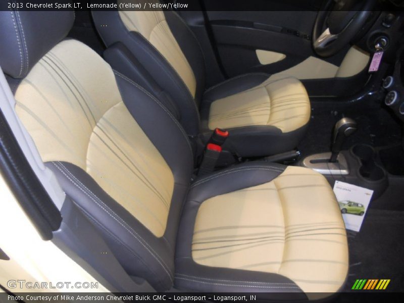 Lemonade (Yellow) / Yellow/Yellow 2013 Chevrolet Spark LT