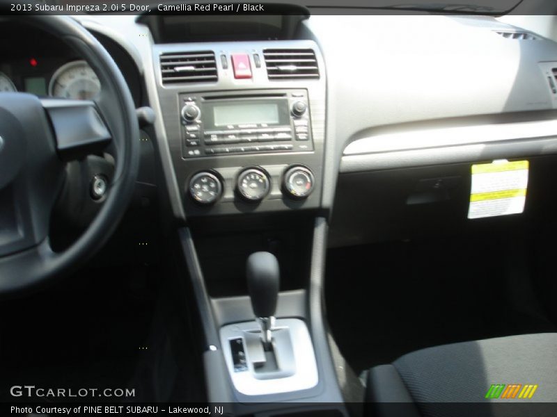 Camellia Red Pearl / Black 2013 Subaru Impreza 2.0i 5 Door