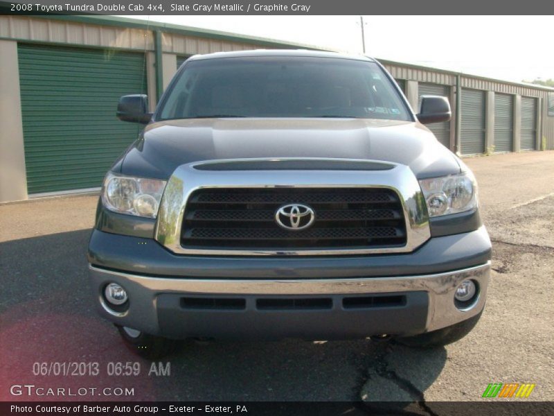 Slate Gray Metallic / Graphite Gray 2008 Toyota Tundra Double Cab 4x4