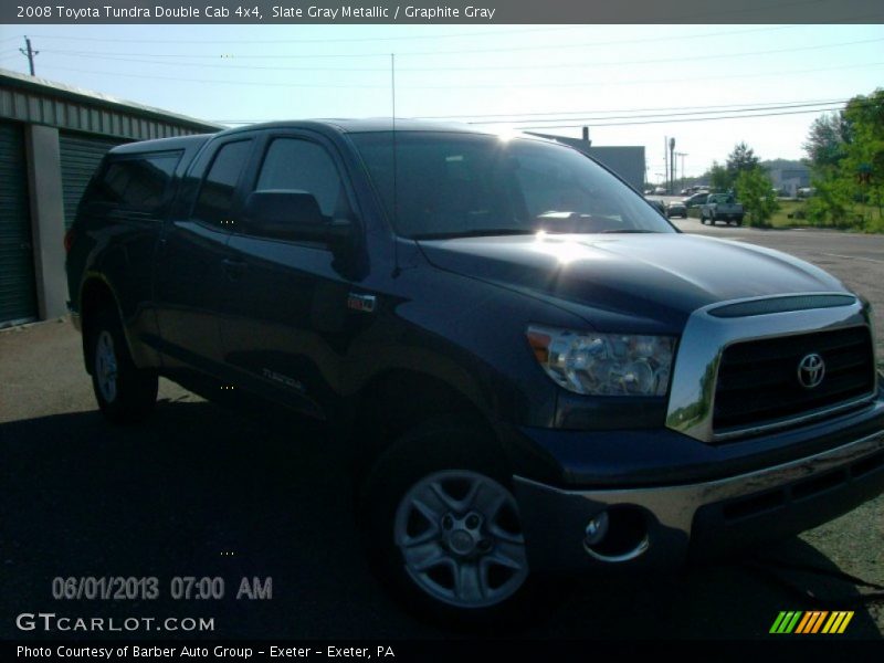 Slate Gray Metallic / Graphite Gray 2008 Toyota Tundra Double Cab 4x4