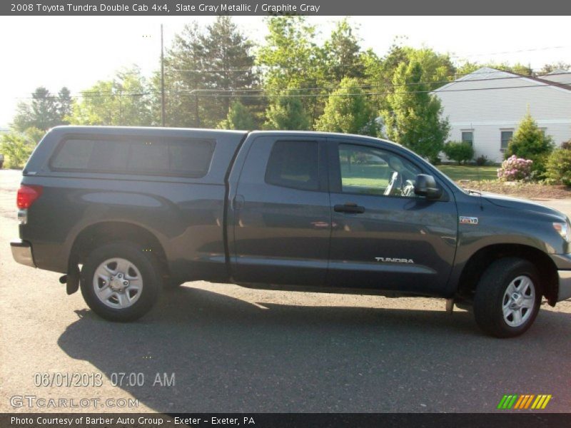 Slate Gray Metallic / Graphite Gray 2008 Toyota Tundra Double Cab 4x4