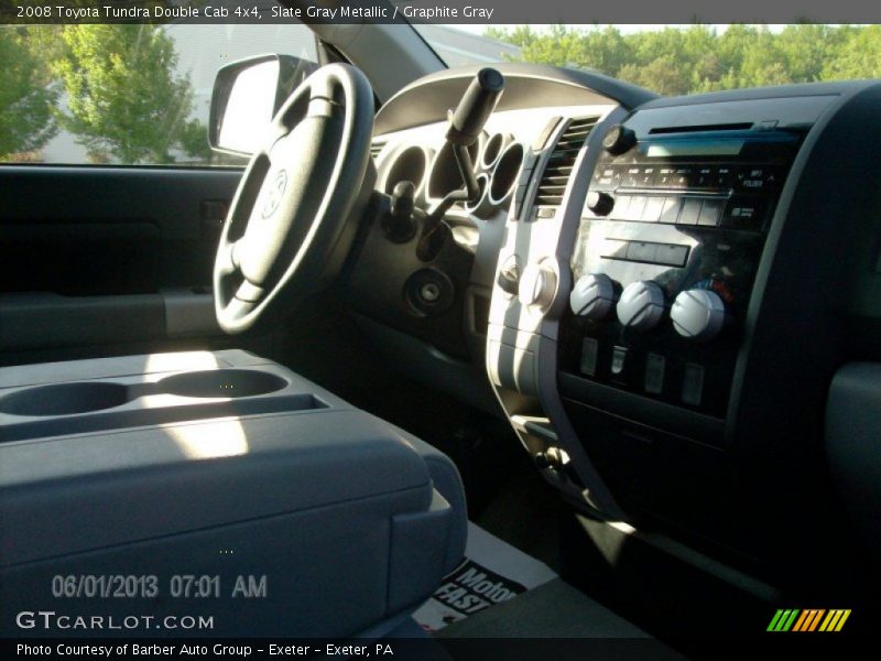Slate Gray Metallic / Graphite Gray 2008 Toyota Tundra Double Cab 4x4