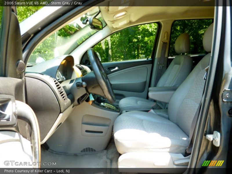 Storm Gray / Gray 2006 Saturn VUE V6 AWD