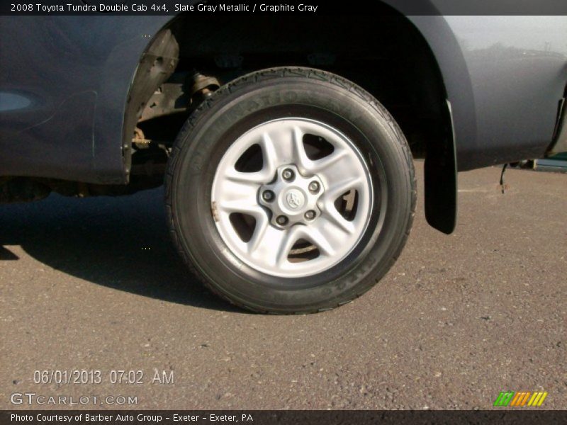 Slate Gray Metallic / Graphite Gray 2008 Toyota Tundra Double Cab 4x4