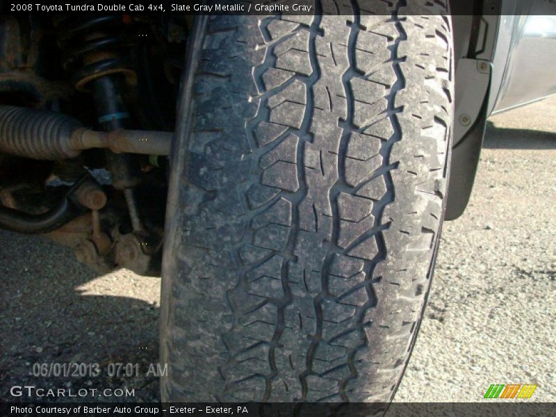Slate Gray Metallic / Graphite Gray 2008 Toyota Tundra Double Cab 4x4