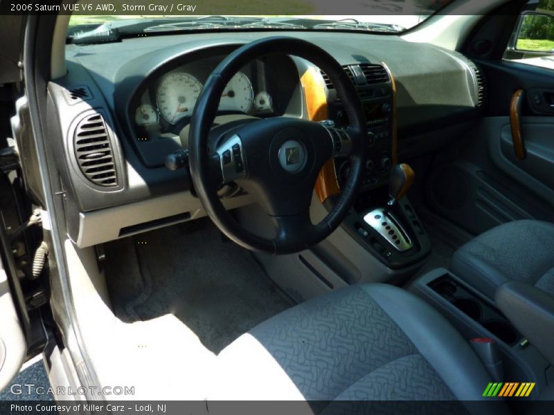 Storm Gray / Gray 2006 Saturn VUE V6 AWD