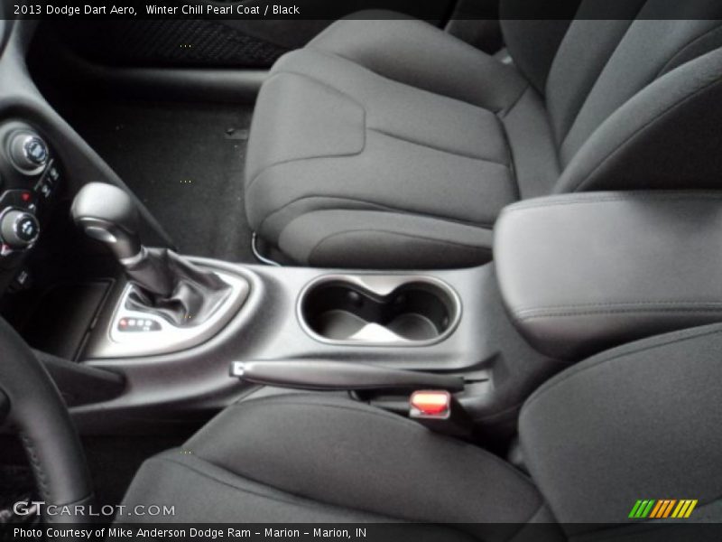 Winter Chill Pearl Coat / Black 2013 Dodge Dart Aero