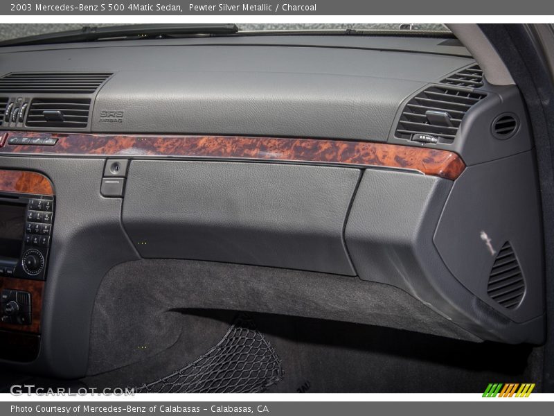 Pewter Silver Metallic / Charcoal 2003 Mercedes-Benz S 500 4Matic Sedan