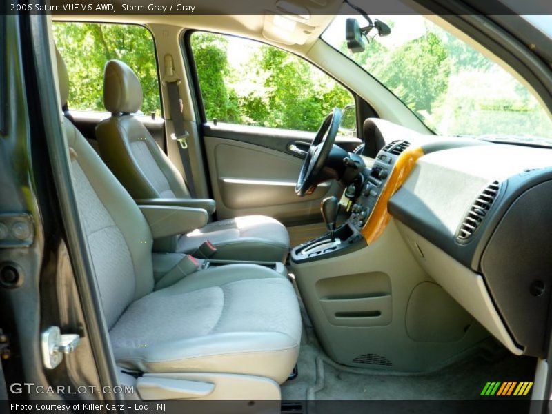 Storm Gray / Gray 2006 Saturn VUE V6 AWD