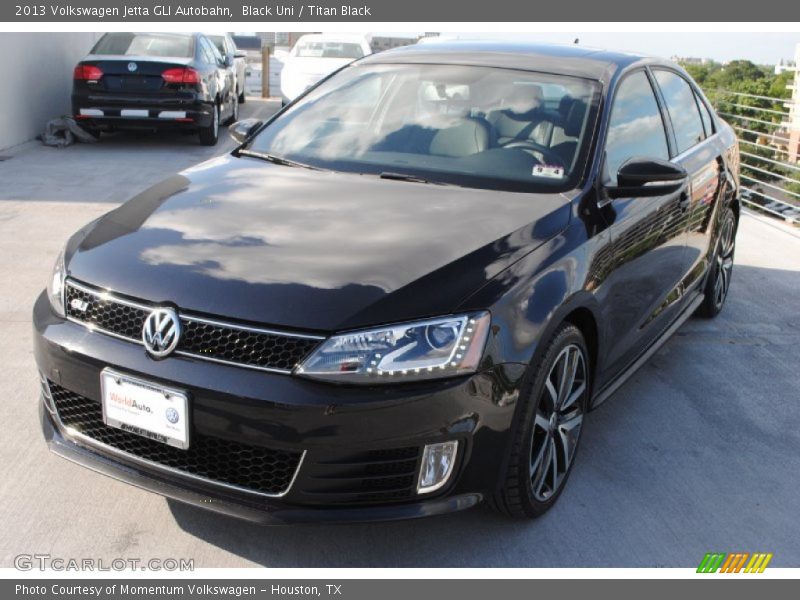Black Uni / Titan Black 2013 Volkswagen Jetta GLI Autobahn