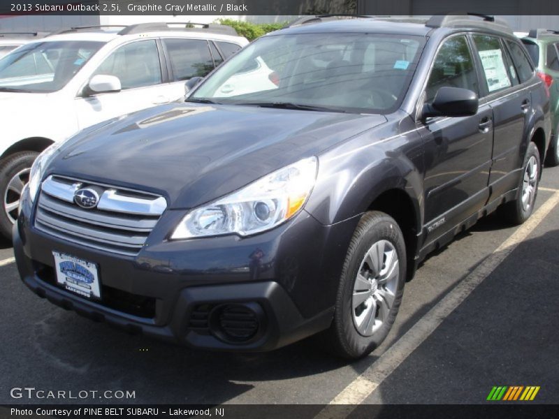 Graphite Gray Metallic / Black 2013 Subaru Outback 2.5i